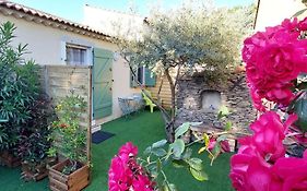 Gîte de L'Olivier, classé, climatisé, jardin avec parking gratuit devant le logement et à 5 minutes du centre-ville à pied